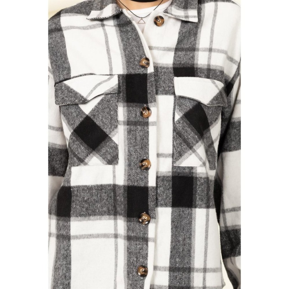 Plaid Shacket - Picture 4 of 4